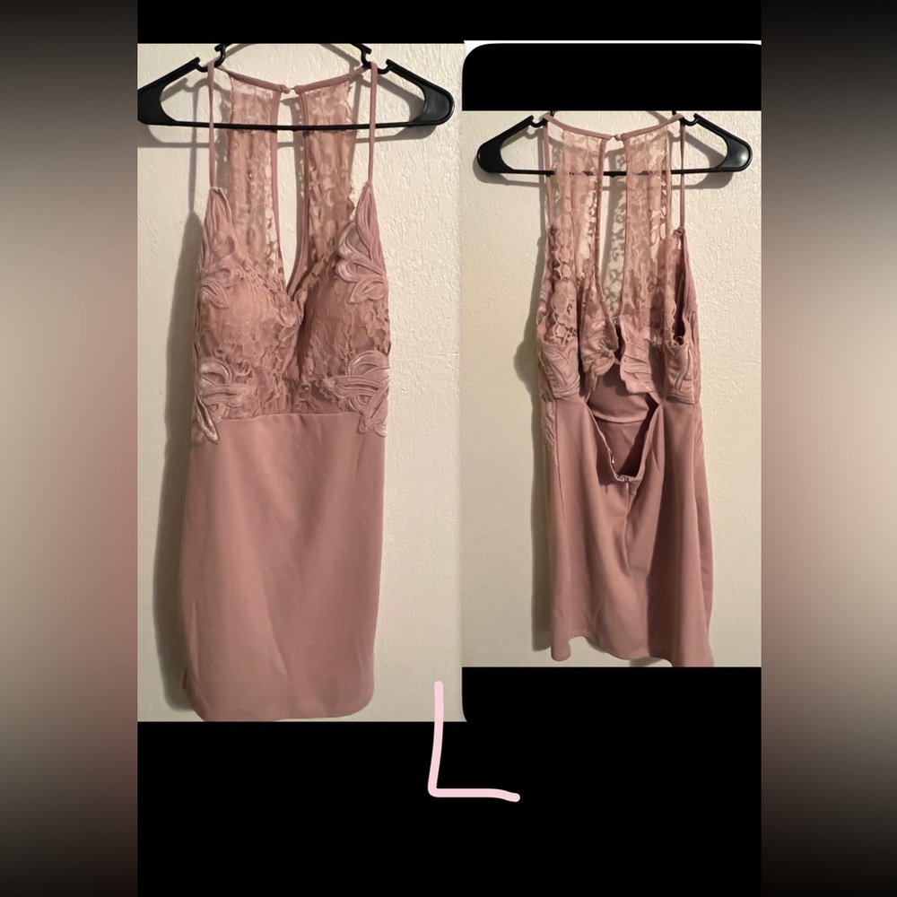 Light pink dress
